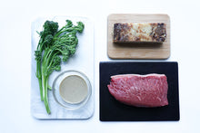 Load image into Gallery viewer, Angus Rump Cap w/ Peppercorn Sauce & Potato Gratin (For Testing)