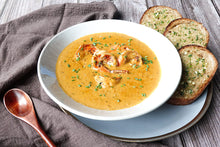 Load image into Gallery viewer, Rustic Prawn Bisque w/ Garlic Sourdough
