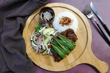 Load image into Gallery viewer, Baked Pandan Chicken w/ Coconut Rice &amp; Cucumber Peanut Salad
