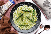 Load image into Gallery viewer, Jumbo Asparagus Risotto w/ Parmigiano Reggiano
