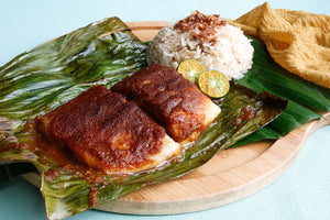 Sambal Halibut w/ Cabbage Rice