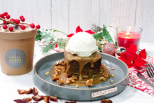 Load image into Gallery viewer, Sticky Medjool Date Pudding w/ Twice Young Tahitian Vanilla Bean Ice Cream (5-6 pax)
