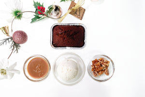 Sticky Medjool Date Pudding w/ Twice Young Tahitian Vanilla Bean Ice Cream (5-6 pax)