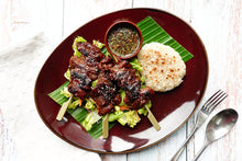 Load image into Gallery viewer, Moo Ping w/ Crispy Coconut Sticky Rice
